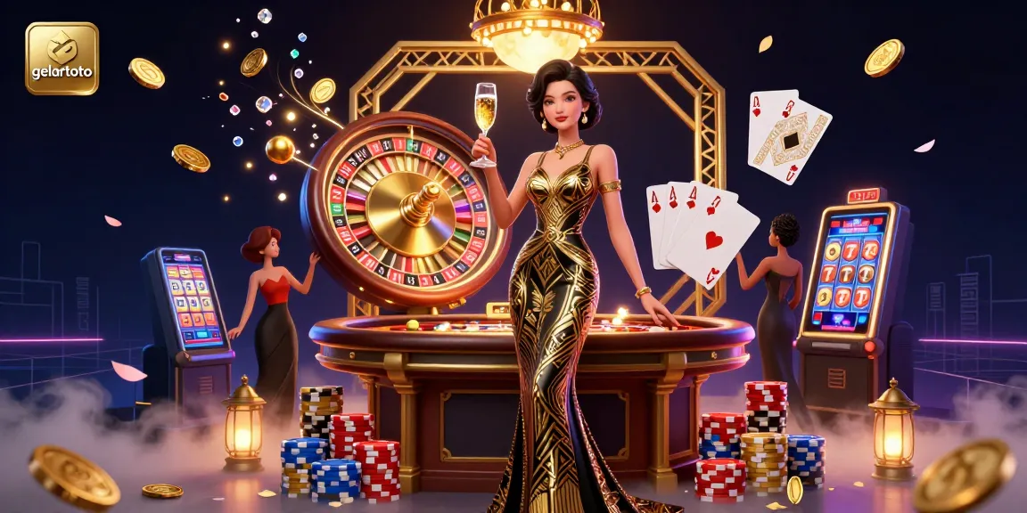 Spin the roulette wheel and celebrate wins with gelartoto's vibrant casino scene.