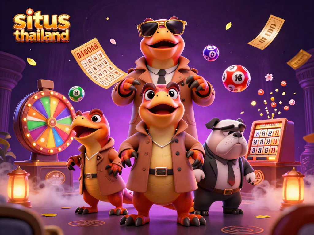 Engage in winning strategies at situs thailand with three raptors disguised for VIP casino access.