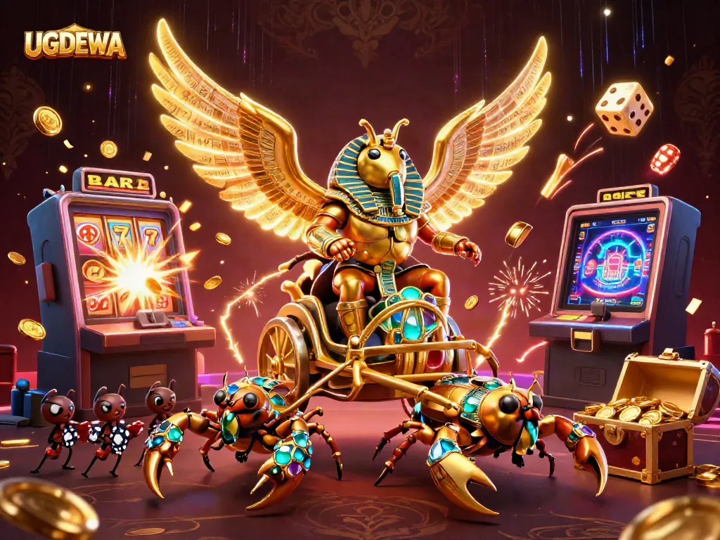 Experience the thrill of winning with UGDEWA, featuring dynamic slot games and golden treasures.