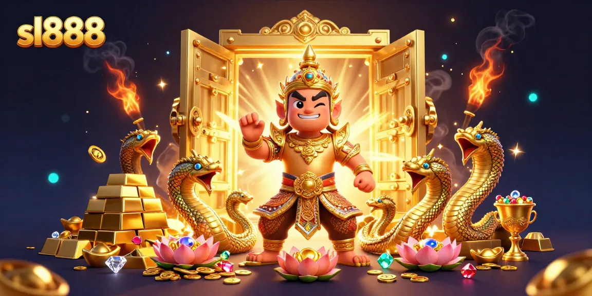 Experience winning strategies at sl888, where the dazzling treasures of a vibrant casino come alive.