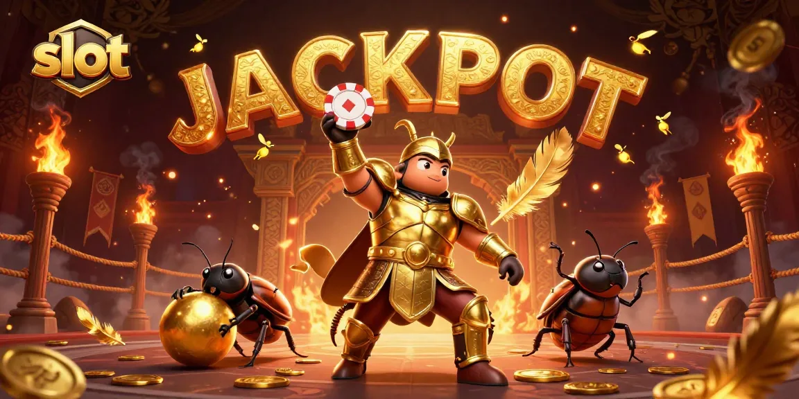 Experience the thrilling world of slots with vibrant 3D characters celebrating a jackpot victory.