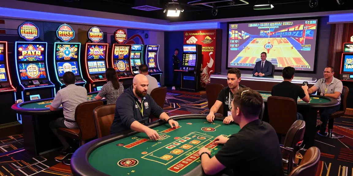 Exciting online gaming scene at tempototo daftar, showcasing diverse players celebrating wins.