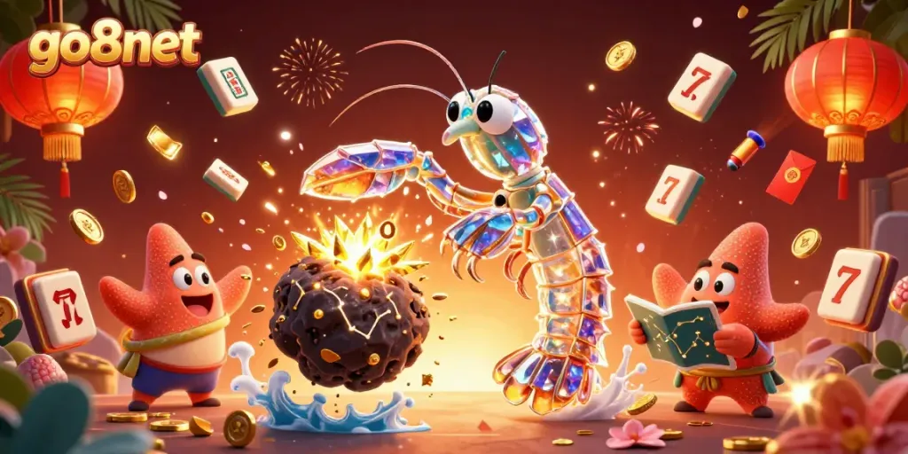 Experience thrilling wins with go8net's vibrant casino adventure featuring dynamic characters and exciting elements.