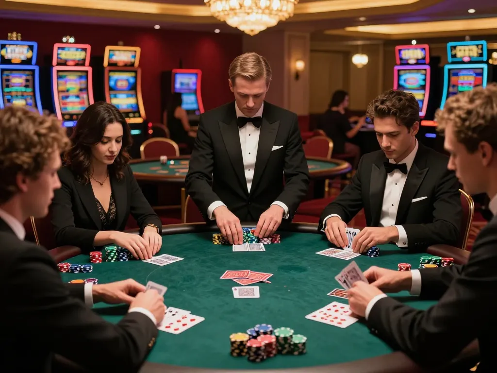 Experience the thrill of professional poker with 789bet's upscale casino gameplay.
