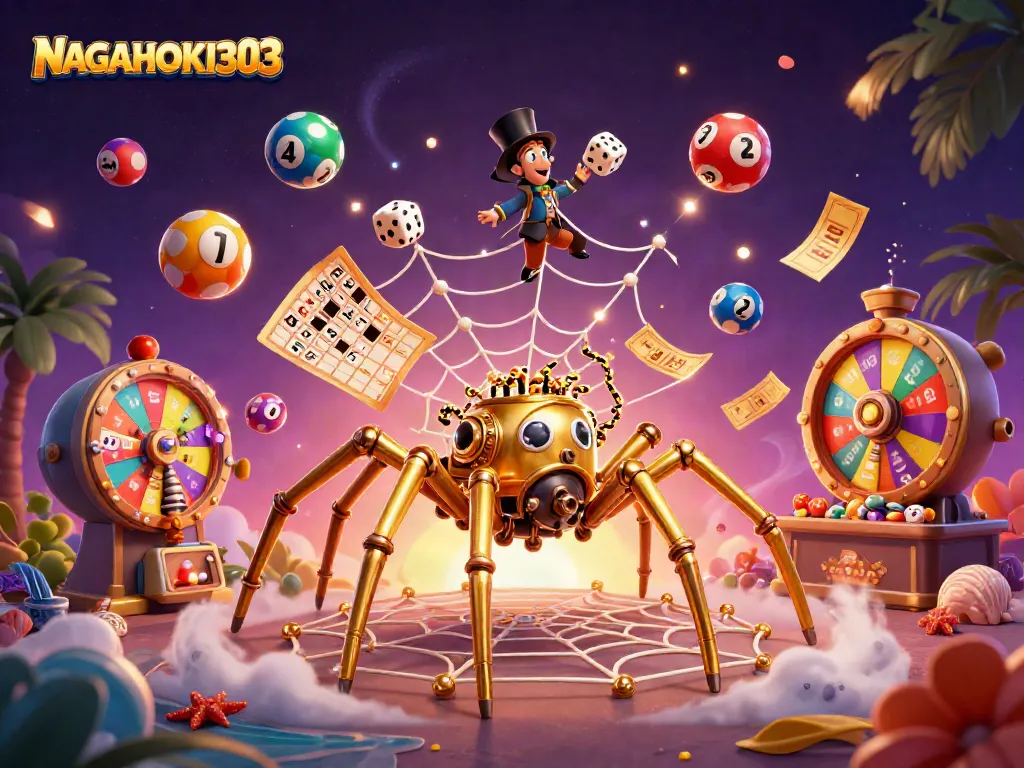 Experience the thrill of NAGAHOKI303 with vibrant gaming elements and a lively casino scene.