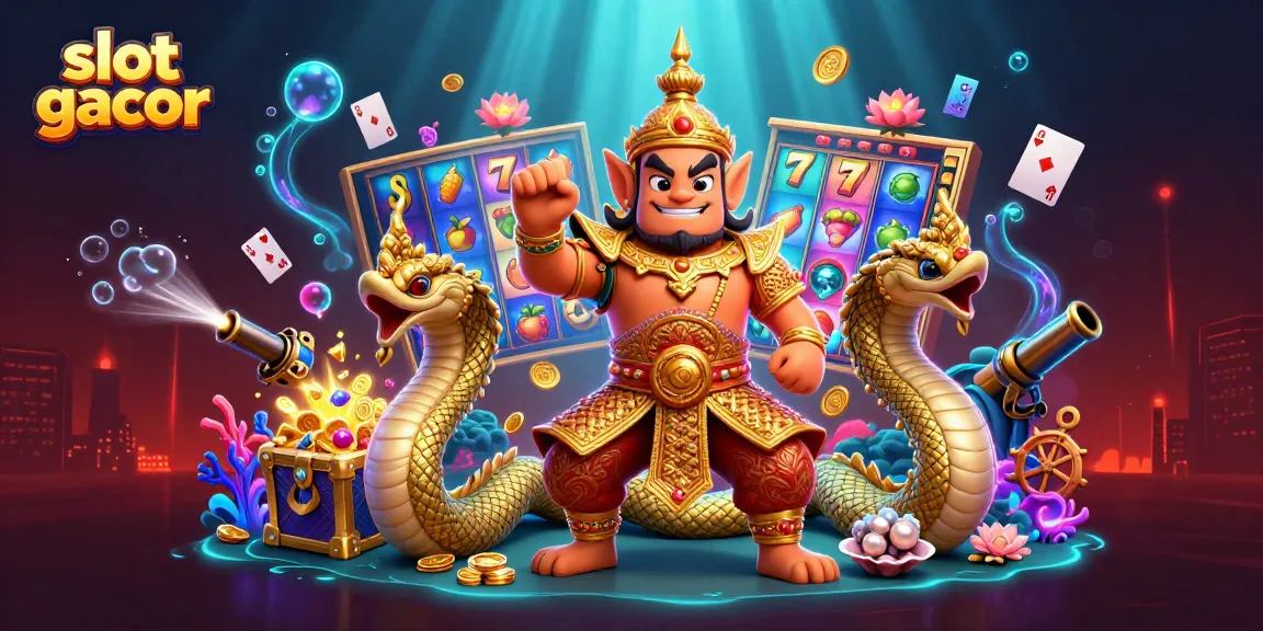 Slot gacor dengan pemandangan slot 3D yang menakjubkan dan elemen permainan berwarna-warni.