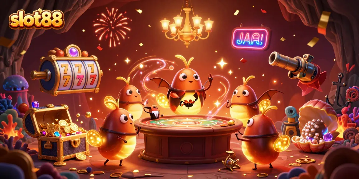 Mainkan slot88 dengan keseruan di kasino bertema gua yang ceria