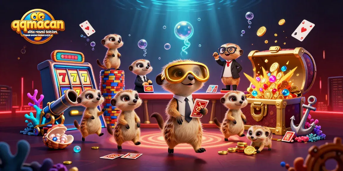 Experience the thrill with qqmacan situs resmi toto slot gacor online terpercaya hari ini in a vibrant casino scene.