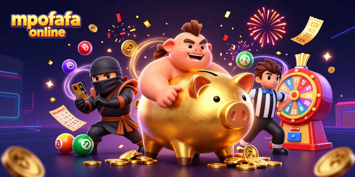 MPOFAFA online showcases vibrant casino action featuring dynamic characters and thrilling gaming elements.