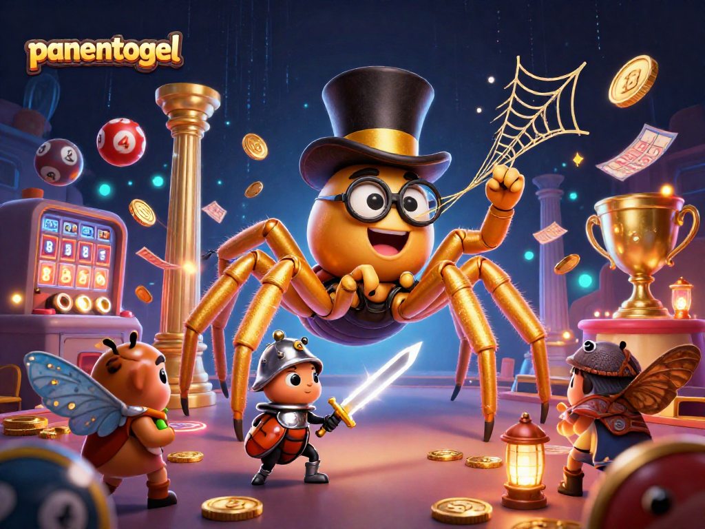 Engaging gameplay with panentogel's lottery features and a dynamic 3D scene.