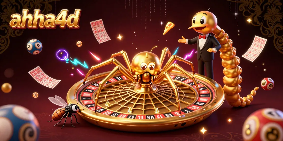 Engage with AHHA4D's thrilling lottery experience as players strategize for winning numbers.
