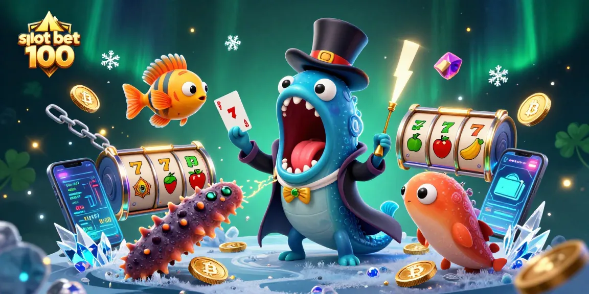 Slot bet 100 menampilkan gulper eel, ikan pemancing, serta mentimun laut dalam aksi sulap menggoda.