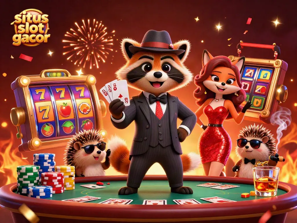 Menangkan jackpot dengan situs slot gacor saat bermain slot di kasino online yang ceria dan penuh warna.