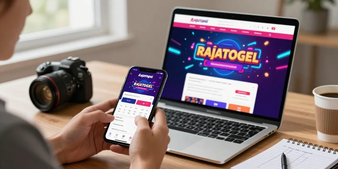 Pengguna menikmati pengalaman togel online dengan rajatogel link di smartphone dan desain yang responsif.