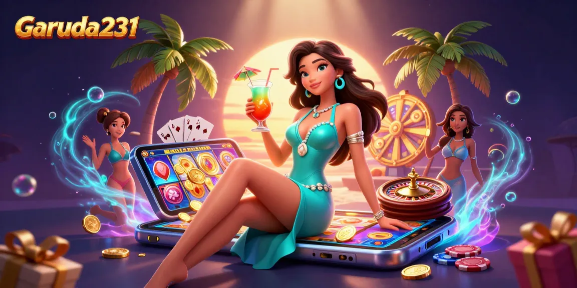Experience the thrill of Garuda231’s online casino with vibrant games and winning moments!