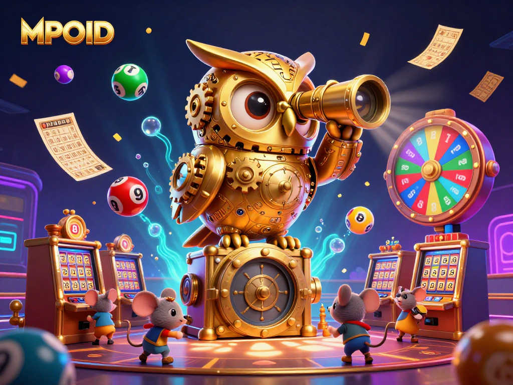 Experience MPOID with engaging slot mechanics and vibrant gameplay elements under an enchanting, illuminated casino setting.
