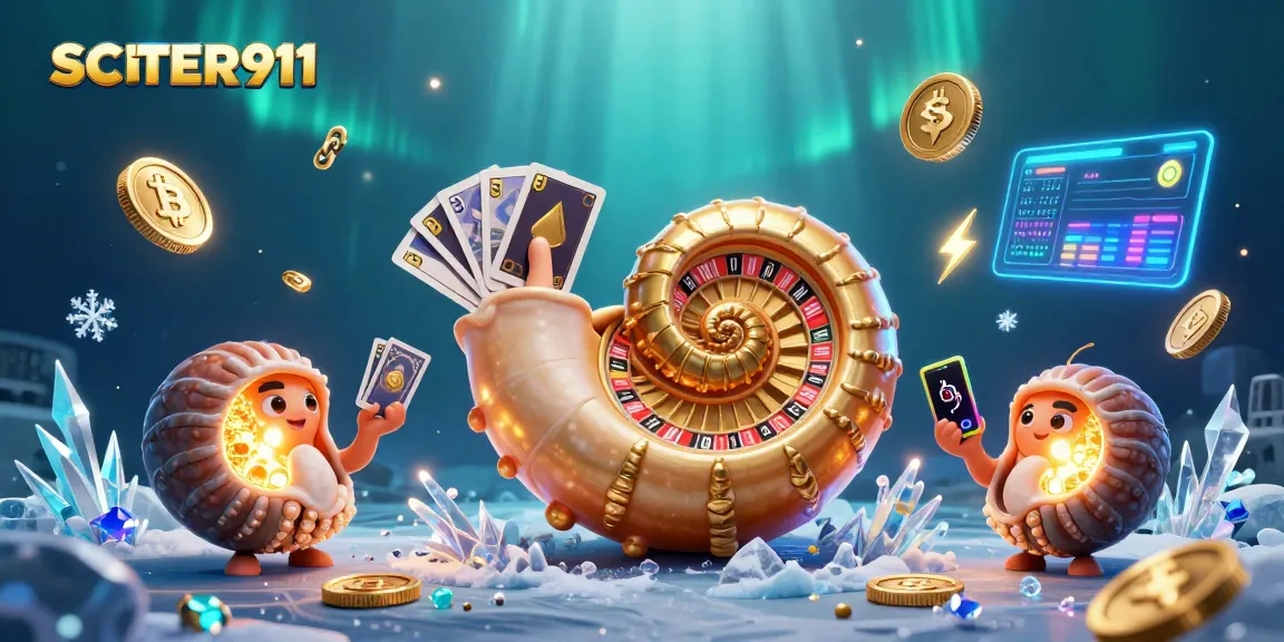 Engage with SCATTER911 by discovering a vibrant casino scene full of energy and crypto elements.