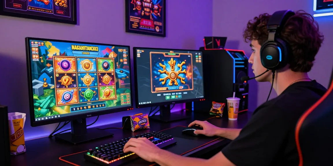 Nikmati kesenangan bermain slot online di NAGAHITAM303 dengan setup gaming yang menarik dan permainan yang mengasyikkan.