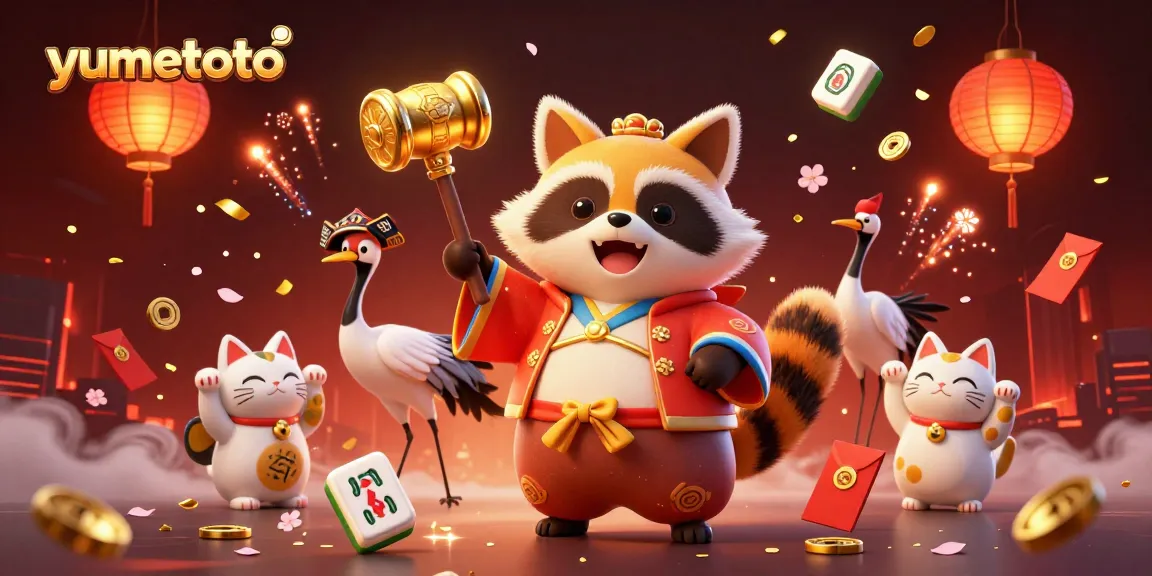 Join the lucky tanuki at yumetoto for an exciting online gaming adventure filled with fortune.
