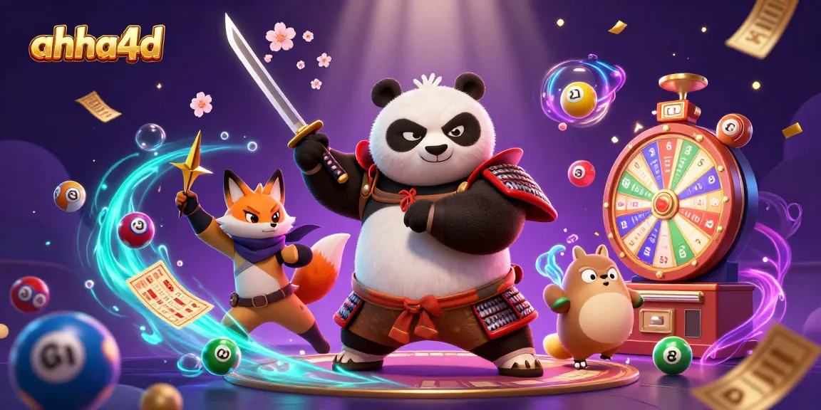 Engage with exciting casino adventures at ahha4d, featuring dynamic colorful lottery elements.
