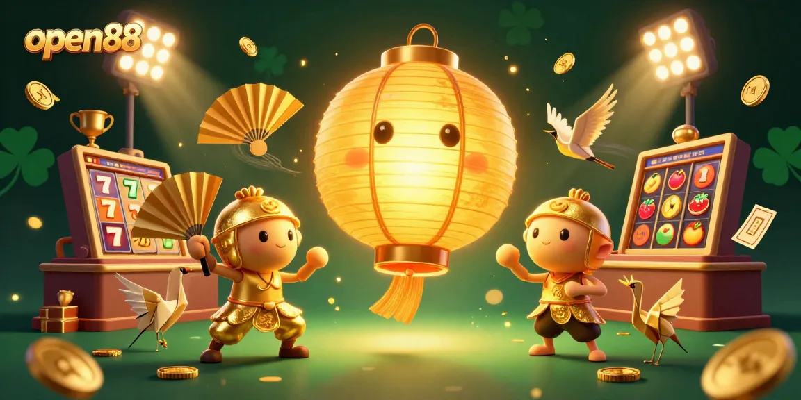 Experience thrilling gameplay at open88 with enchanting spirit guides and dynamic casino elements.