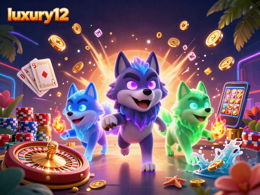 Experience luxury12 with vibrant casino excitement featuring ghostly wolves and dynamic gaming elements.