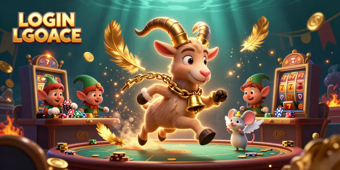 Experience thrilling gameplay at LOGIN LGOACE with captivating casino visuals and exciting characters.
