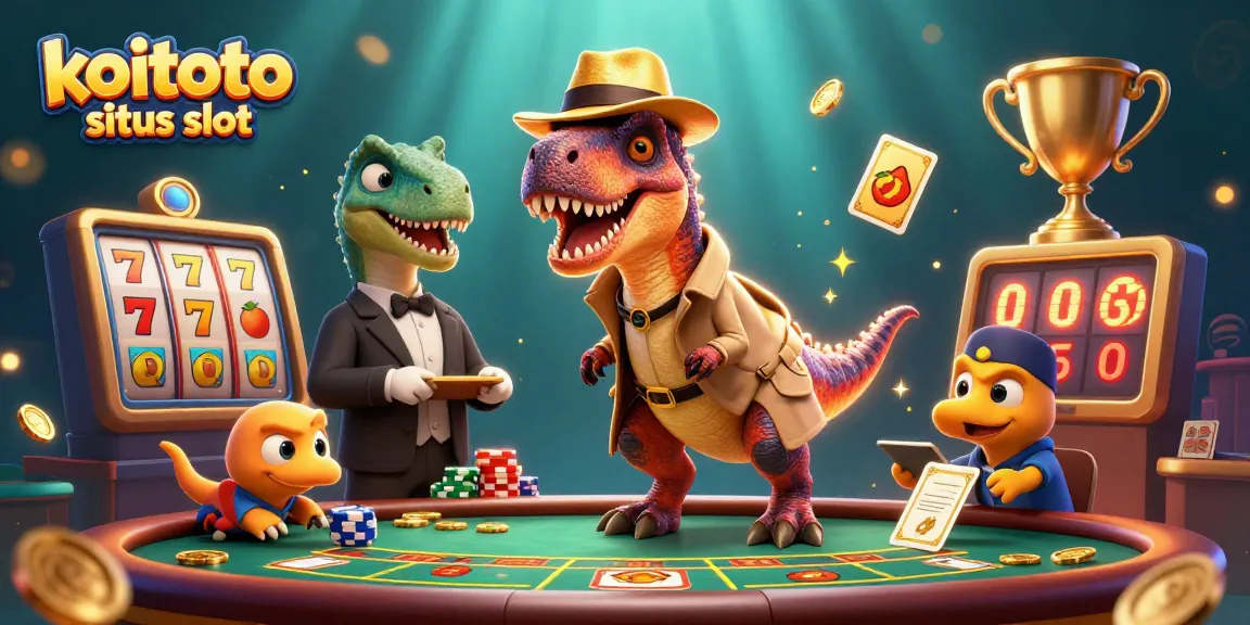 Menggali pengalaman bermain di koitoto situs slot dengan karakter kartun dan simbol mesin slot yang menarik