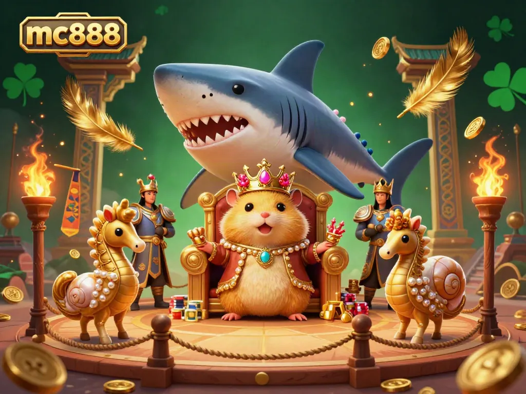 Slot gacor di mc888 menghadirkan petualangan seru dengan Raja Hamster dan pasukan berkuda.