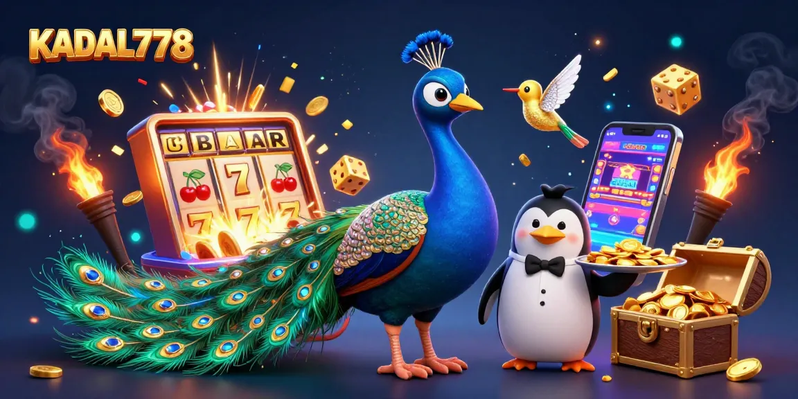 KADAL778 offers thrilling jackpot wins with colorful slot machines and vibrant casinos.