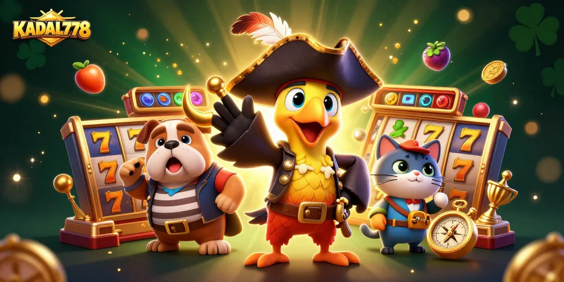 KADAL778 showcases thrilling slot action with pirate themes and dynamic gaming elements for an engaging casino experience.