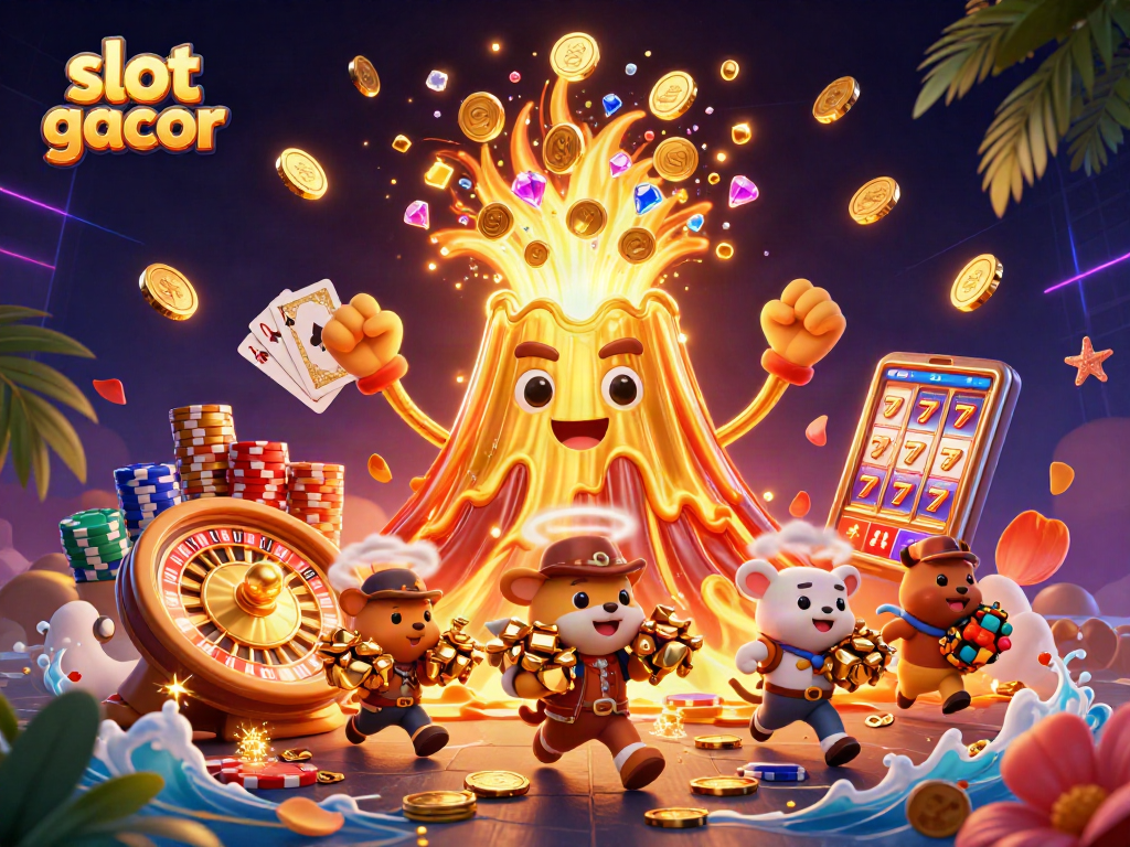 Slot gacor menghadirkan petualangan kasino dengan harta karun berkilauan dan karakter lucu.