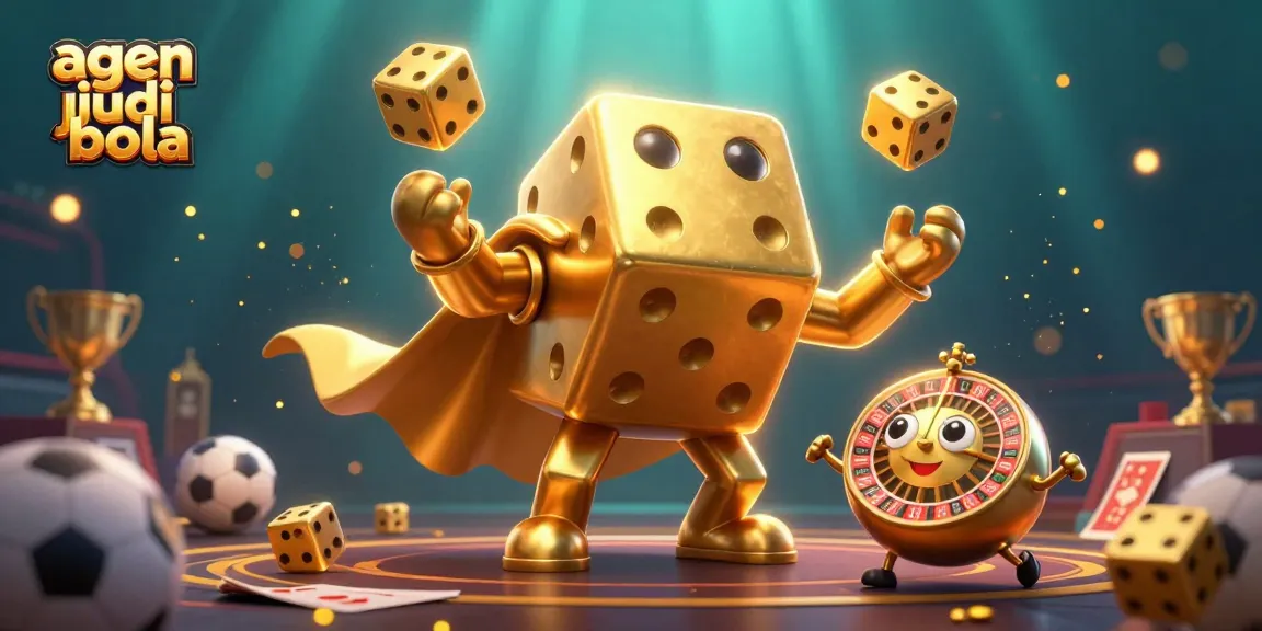 Experience sports betting excitement with agen judi bola featuring dynamic characters and vibrant scenes.