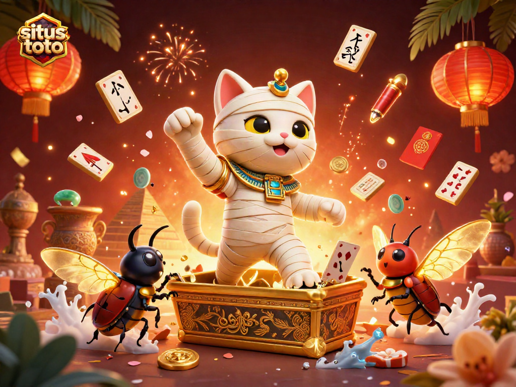 Situs toto memberikan pengalaman bermain dengan karakter lucu dan detail 3D di kasino piramida.
