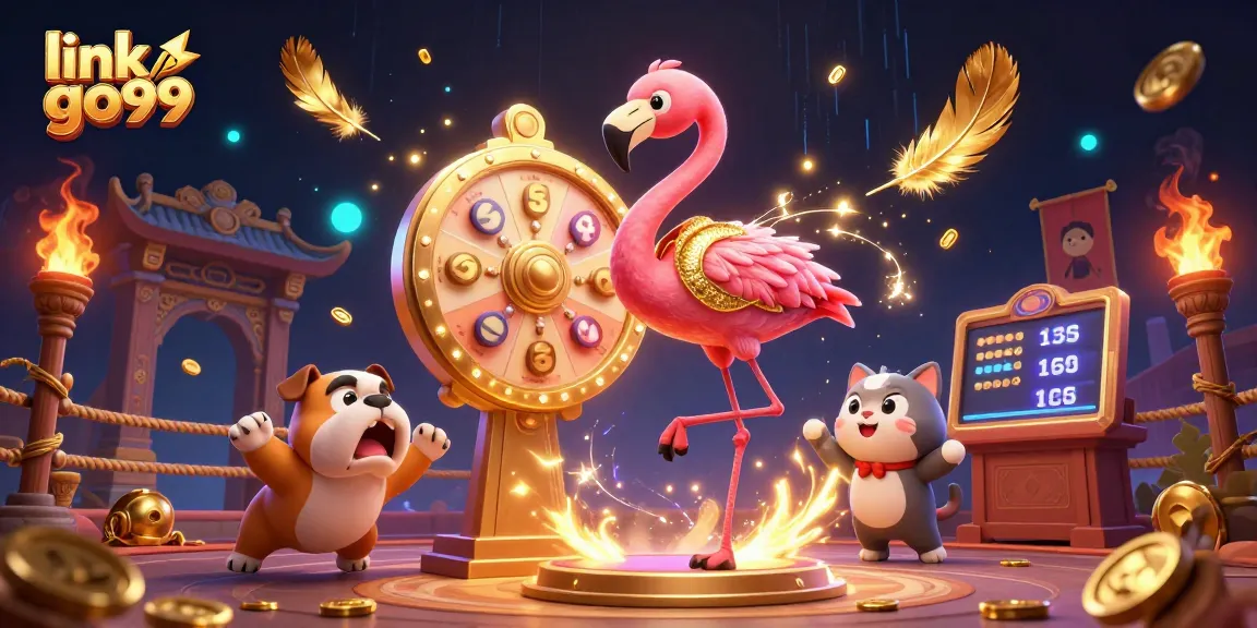 Join the excitement at link go99 as prizes are revealed in this vibrant casino scene.