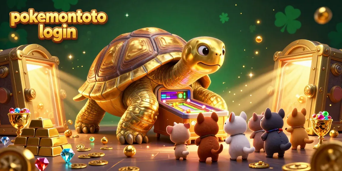 Engage with the exciting world of pokemontoto login, featuring a colossal golden tortoise and treasures galore.