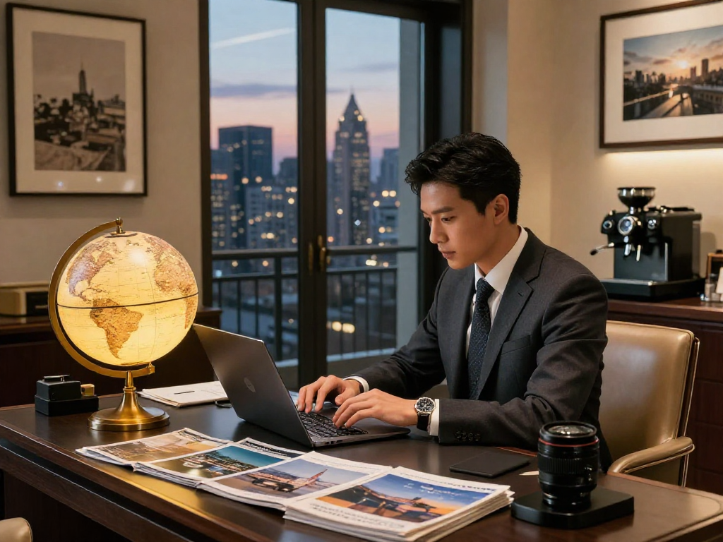 Proses LUXURY111 Login untuk pengalaman perjalanan mewah di kantor elegan.