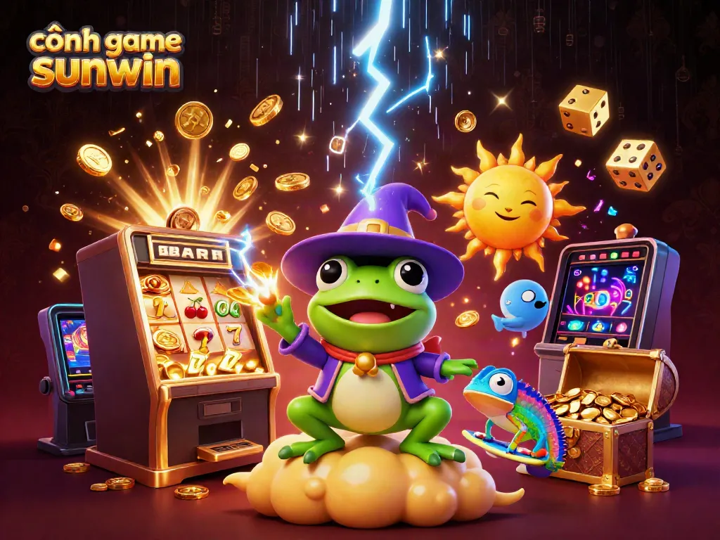 Win big at cổng game sunwin with vibrant slots and dynamic characters in action.
