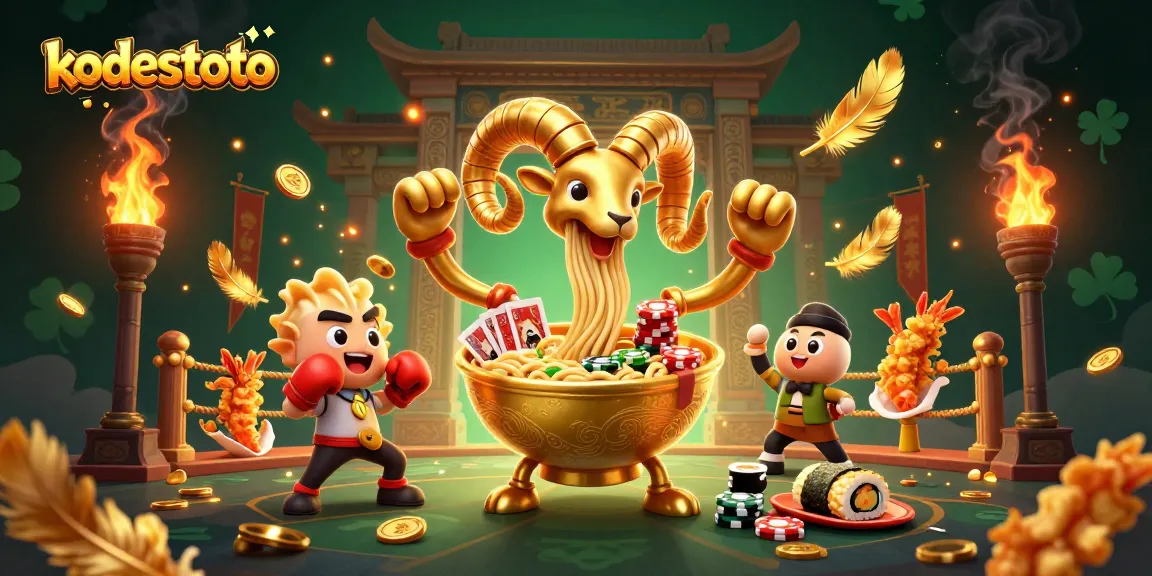 Engage with kodestoto in an exciting 3D casino scene featuring unique characters and vibrant energy.
