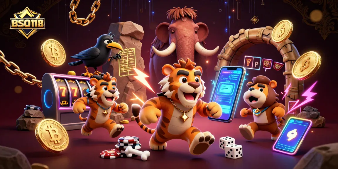 Engage in thrilling wins at BSO118 with a unique prehistoric casino experience.