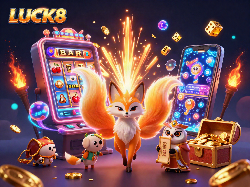 LUCK8 tạo cơ hội để thắng lớn tại máy đánh bạc với hình ảnh độc đáo và sinh động.