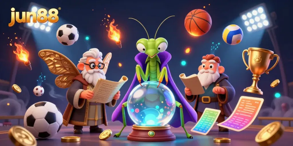 Bet on jun88 with excitement as mystical characters unveil the magic of online gambling.